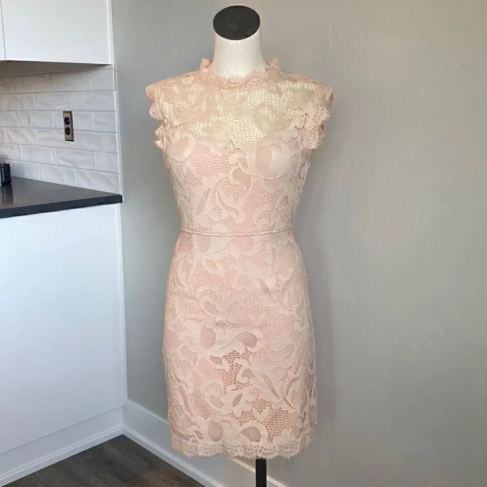 Lace Dress Sleeveless Dress-NWT 